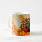 Orange Beauty Kaffeetasse (Vorderseite Links)