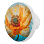 Orange Beauty Keramikknauf (Rechts)