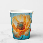 Orange Beauty Pappbecher (Vorderseite)