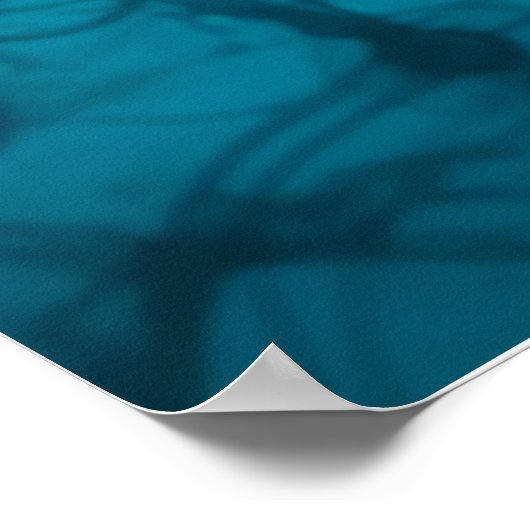 Orange Beauty Poster (Ecke)