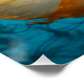 Orange Beauty Poster (Ecke)