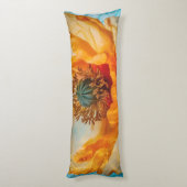 Orange Beauty Seitenschläferkissen (Rückseite (Vertikal))