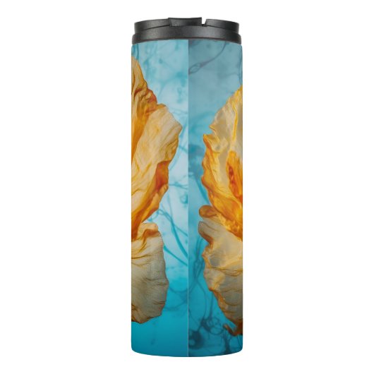 Orange Beauty Thermosbecher (Rückseite)