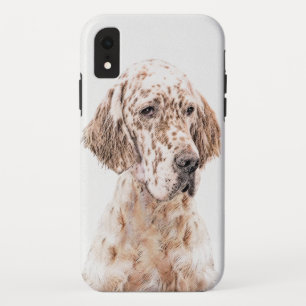 Orange Belton Painting Dog Art Case-Mate iPhone Hülle