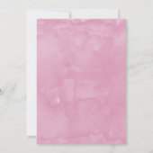 Orange Berry Pink Ice Cone Brautparty Inv Einladung (Rückseite)