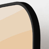 Orange Best Opa Monogrammiert Pickleball Schläger (Linke Seite)