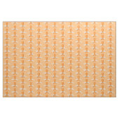 Orange Bewusstseins-Band mit Schwänen Stoff (Yard (91,4 cm))