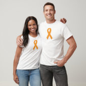Orange Bewusstseins-Band T-Shirt (Unisex)