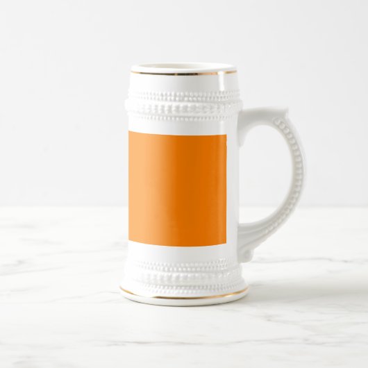 Orange Bierglas (Rechts)