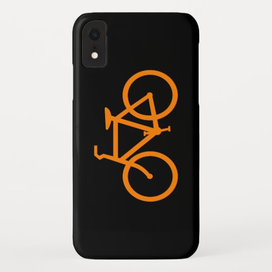 Orange Bike Case-Mate iPhone Hülle (Rückseite)