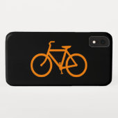 Orange Bike Case-Mate iPhone Hülle (Rückseite (Horizontal))