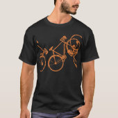 orange-bikes . biking inspired T-Shirt (Vorderseite)