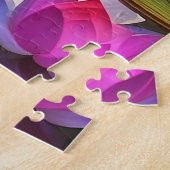 Orange Billed White Heron Fantasy Bird Puzzle (Seite)