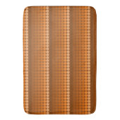 orange bis braun Mod-Punkte-Kreisen des mittleren Badematte (Vorderseite Vertikal)