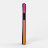 Orange bis rosa ombre blauer Bootsanker Case-Mate iPhone Hülle (Hinten/Rechts)