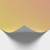 Orange bis Yellow Ombre Muster Geschenkpapier (Ecke)