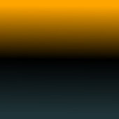 ORANGE BLACK BLUEGREEN Original Gradient Leinwand