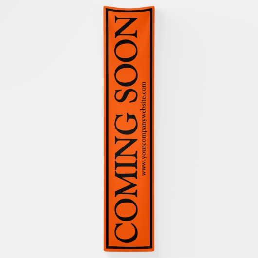 Orange Black Business Comon Website Banner (Vertikal)