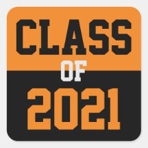 Orange & Black Class 2024 Abschluss