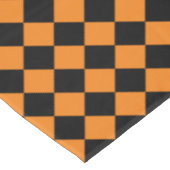 Orange & Black Diamond - Veranstaltungen für das L Tischdecke (Schrägansicht)