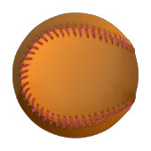 Orange Black Gradient Baseball (Vorderseite Links)