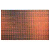 Orange Black Hahnentrittmuster Karo Stoff (Yard (91,4 cm))