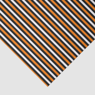 Orange & Black Halloween-Karneval Magie  Seidenpapier