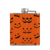 ORANGE & BLACK HALLOWEEN PUMPKIN-FAKTEN FLACHMANN (Rückseite)