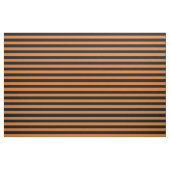 Orange Black Horizontal Stripes Half Inch Size Stoff (Fat Quarter (45,7 x 55,9 cm))