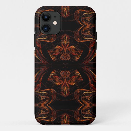 Orange & Black iPhone 5 Case-Mate Selten dort Hülle (Rückseite)