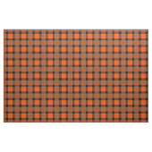 Orange Black Kariert Stoff (Fat Quarter (45,7 x 55,9 cm))