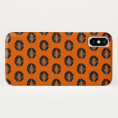 Orange Black Lips Halloween Case-Mate iPhone Hülle (Rückseite (Horizontal))