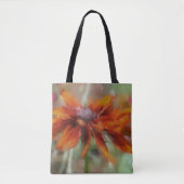 Orange Black Mit Augen Susan Blume Art Tasche (Vorderseite)