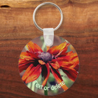 Orange Black Mit Augen Susan Blume Personalisiert
