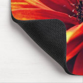 Orange Black Mit Augen Susan Daisy Blume Mousepad (Ecke)