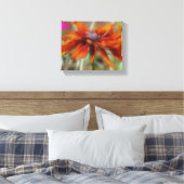 Orange Black Mit Augen Susan Leinwanddruck (Insitu (Schlafzimmer))