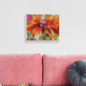 Orange Black Mit Augen Susan Leinwanddruck (Insitu (Wohnzimmer))