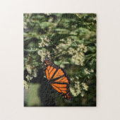 Orange Black Monarch Butterfly Naturfotografie Puzzle (Vertikal)