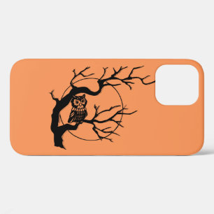 Orange & Black Owl Halloween Case-Mate iPhone Hülle