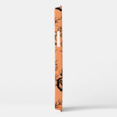 Orange & Black Owls Halloween Case-Mate iPhone Hülle (Rückseite / Rechts)