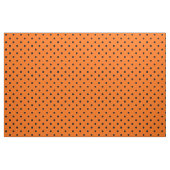 Orange/Black Polka Dots Fabric Stoff (Fat Quarter (45,7 x 55,9 cm))