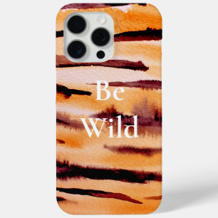 Orange Black Tiger Animal Print Case-Mate iPhone Hülle