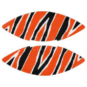 Orange & Black Tiger Strip Design Football (Paneele)