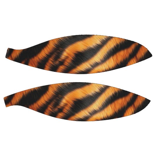 Orange Black Tiger Stripes Basketball (Panele)