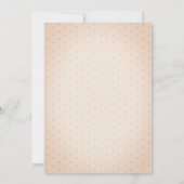 Orange Blätter Citrus 18. Geburtstag Einladung (Rückseite)