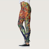 Orange Blätter Leggings (Links)