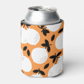 Orange Bliss: Exquisite Fruchtmuster Dosenkühler (Kanne Vorderseite)