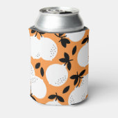 Orange Bliss: Exquisite Fruchtmuster Dosenkühler (Kanne Rückseite)