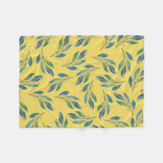 Orange Blood Fleecedecke (Vorderseite (Horizontal))