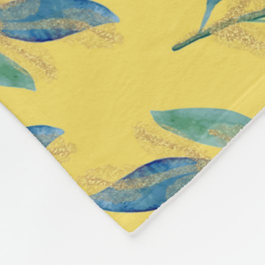 Orange Blood Fleecedecke (Ecke)